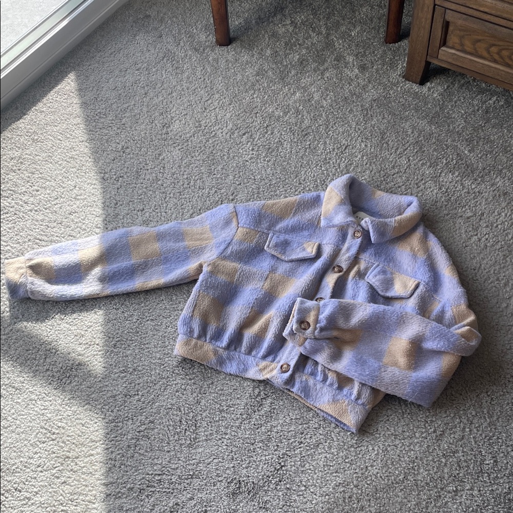 HYFVE Light Purple/Cream Flannel Button Up